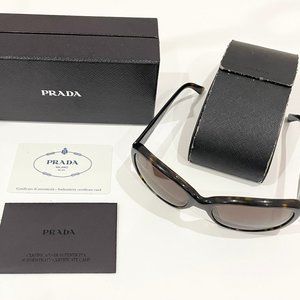 Authentic Prada Tortoise Sunglasses